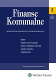 : Finanse Komunalne - 3/2022