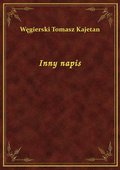 Inny napis - ebook