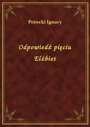 : Odpowiedź pięciu Elżbiet - ebook