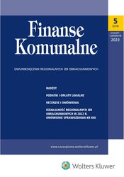 : Finanse Komunalne - e-wydanie – 5/2023