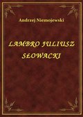 ebooki: Lambro Juliusz Słowacki - ebook